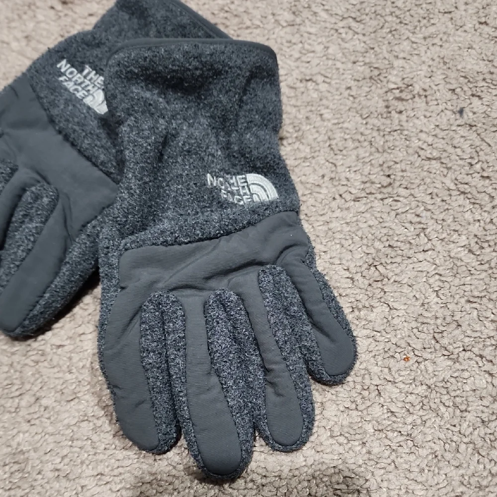 The North Face Boys Gray Gloves